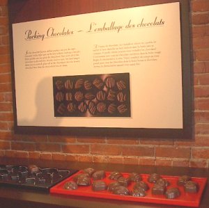 packing chocolates